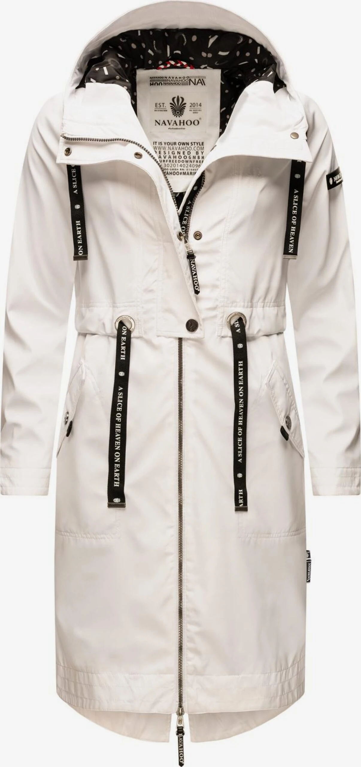 Navahoo Parkas Tussenparka Josinaa Dames Wit 1 Navahoo Parkas Tussenparka Josinaa Dames Wit