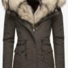 Navahoo Parkas Winterparka Sweety Dames Bruin