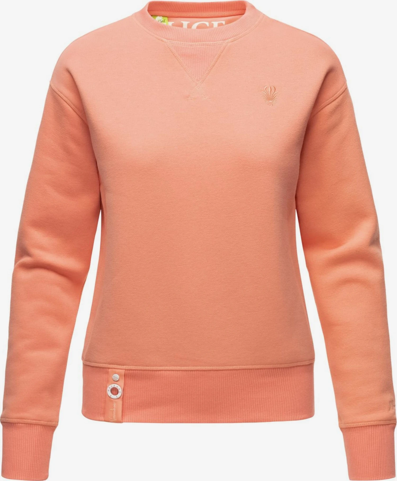 Navahoo Sweatshirts Sweatshirt Dames Abrikoos 1 Navahoo Sweatshirts Sweatshirt Dames Abrikoos