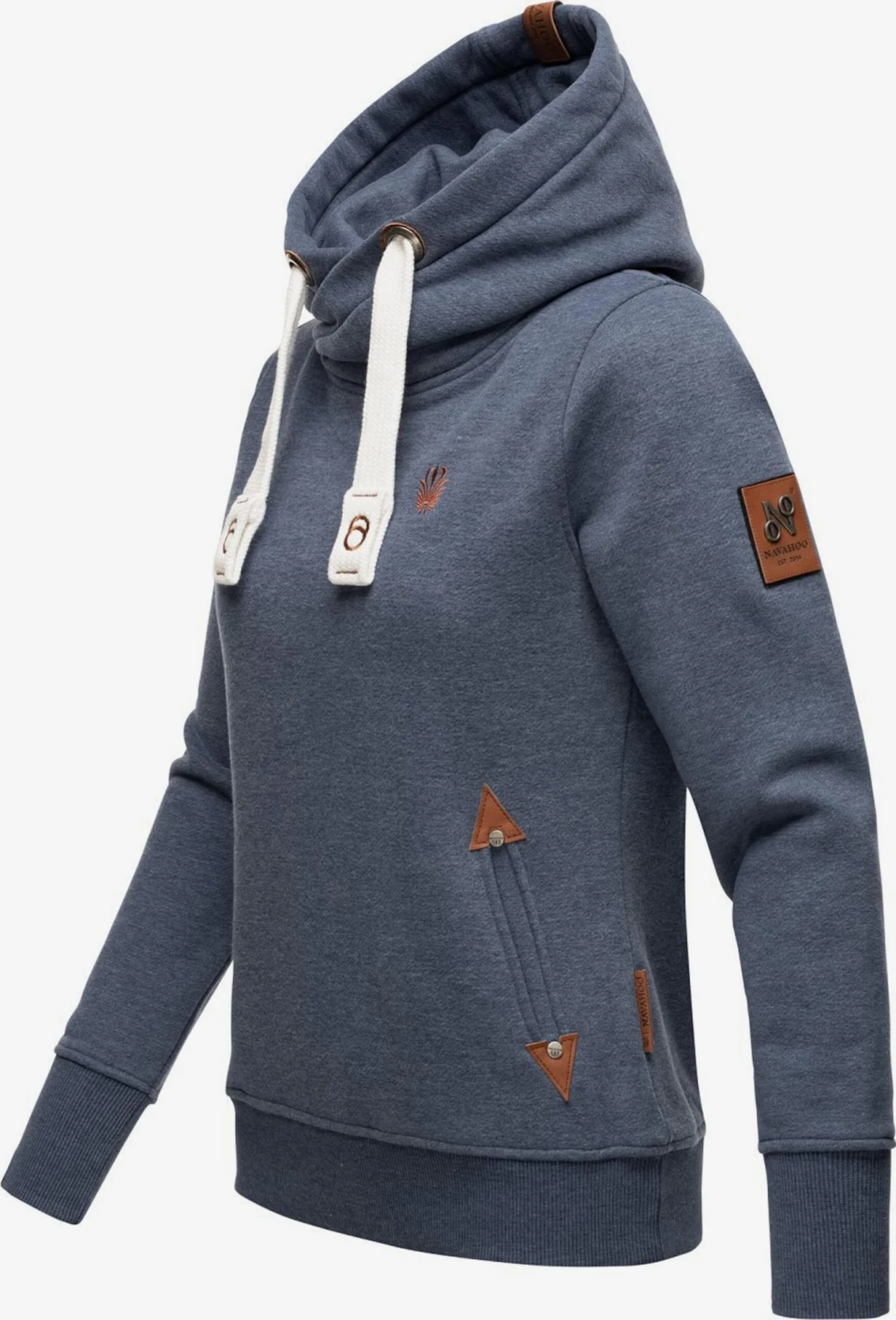 Navahoo Hoodies Sweatshirt Namikaa Dames Nachtblauw 2 Navahoo Hoodies Sweatshirt Namikaa Dames Nachtblauw - Afbeelding 2