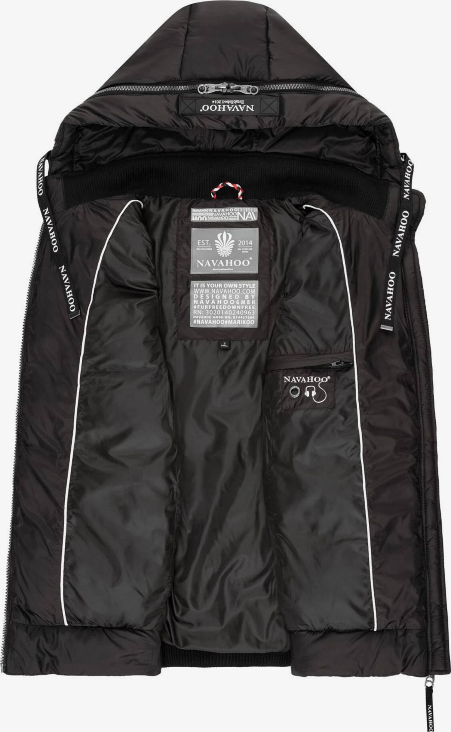 Navahoo Bodywarmers Bodywarmer Kassidy Dames Zwart 5 Navahoo Bodywarmers Bodywarmer Kassidy Dames Zwart - Afbeelding 5